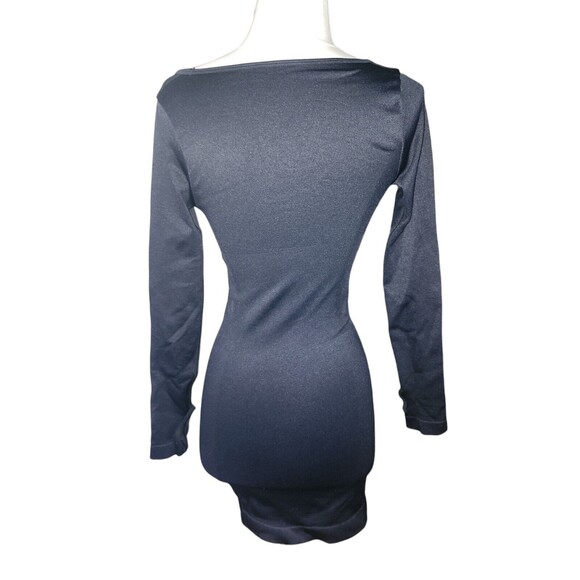 OQQ Blogger Fave Snatched Waist Shaper Mini Dress Black Brown Bundle Size S - Picture 3 of 12